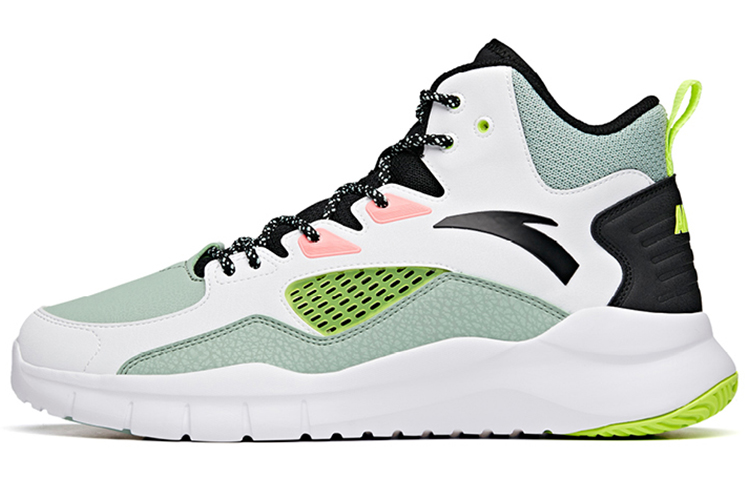 Anta Basketball High 'Retro Black White Green' 91731132-10