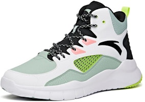 Anta Baloncesto Alta 'Retro Negro Blanco Verde' 91731132-10 Order Anta Baloncesto Alta 'Retro Negro Blanco Verde' 91731132-10