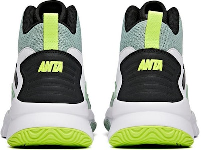 Anta Sepatu Basket Tinggi 'Retro Hitam Putih Hijau' 91731132-10 Shop Anta Sepatu Basket Tinggi 'Retro Hitam Putih Hijau' 91731132-10