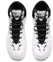 Anta安踏 籃球系列 防滑減震耐磨 高筒 復古籃球鞋 白黑 Lookbook Anta安踏 籃球系列 防滑減震耐磨 高筒 復古籃球鞋 白黑