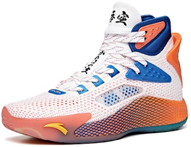 Anta Sepatu Basket Tinggi 'Putih Biru Oranye' 112011101-16 Lookbook Anta Sepatu Basket Tinggi 'Putih Biru Oranye' 112011101-16