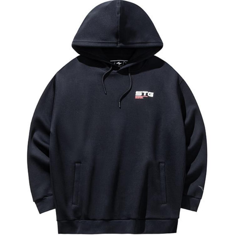Anta Basketball Hoodie Basic Black - Casual, Breathable & Comfortable 152431715-3