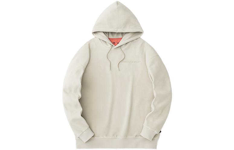 Anta Basketball Hoodie Cold Gray Unisex Pullover Fleece Sweatshirt 972341702-6