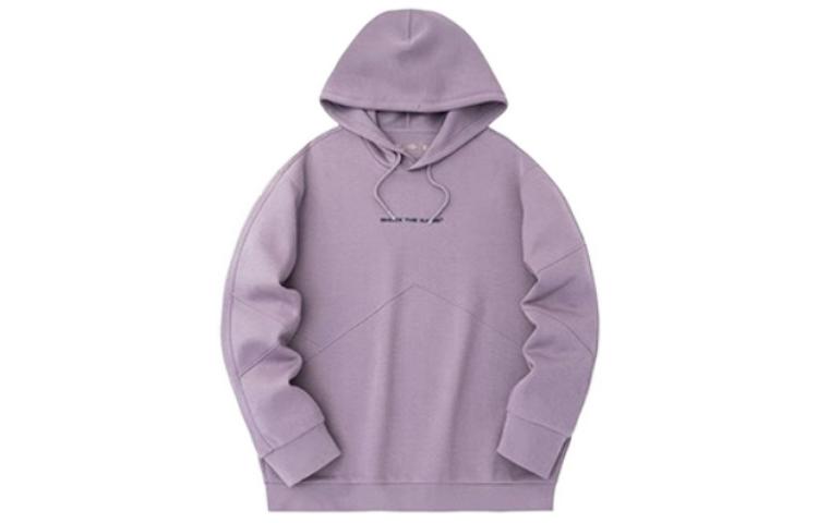 Anta Basketball Hoodie Dusty Purple Logo Pullover 152331733-4