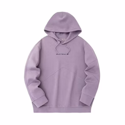 Anta Basketball Hoodie Dusty Purple Logo Pullover 152331733-4