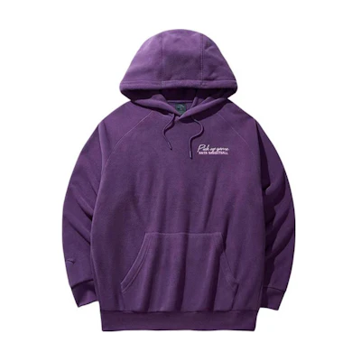 Anta Basketball Hoodie Unisex Loose Fit Casual Comfort - Purple Clay 972441705-3