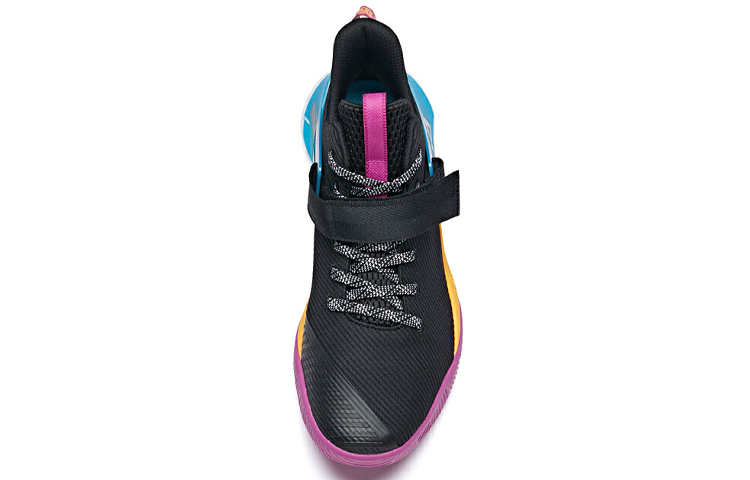Lookbook Anta Basket Basse ''Nero Blu Viola'' 11931618-3