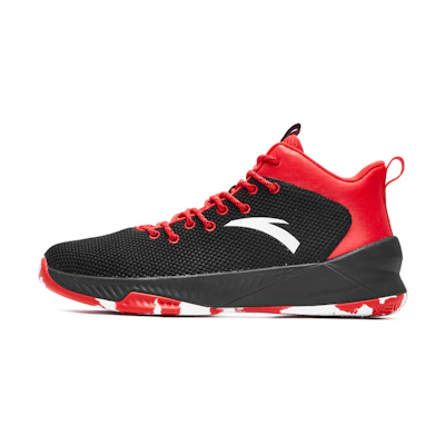 Anta Basketball Low 'Black Red White'