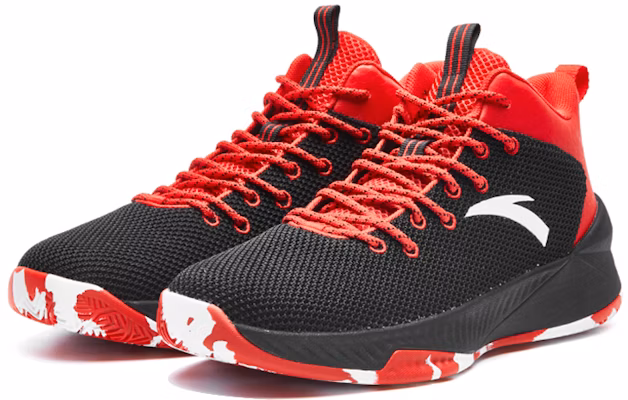 Anta Basketball Low 'Black Red White' 91811104-1 Order Anta Basketball Low 'Black Red White' 91811104-1