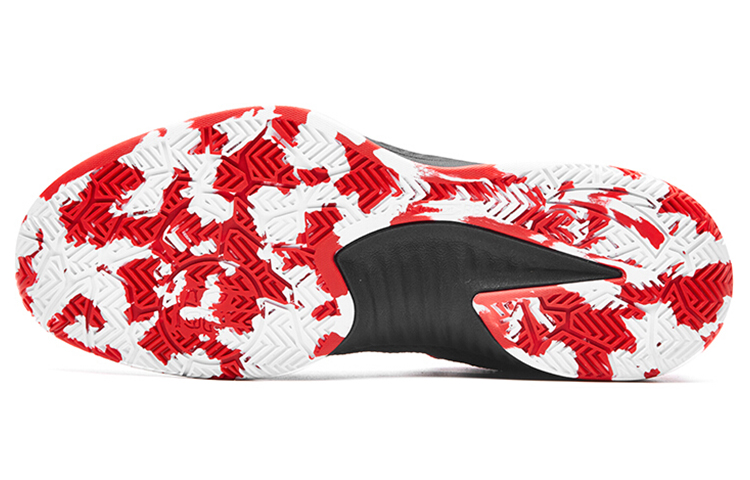 Anta Basketball Low 'Black Red White' 圖 4