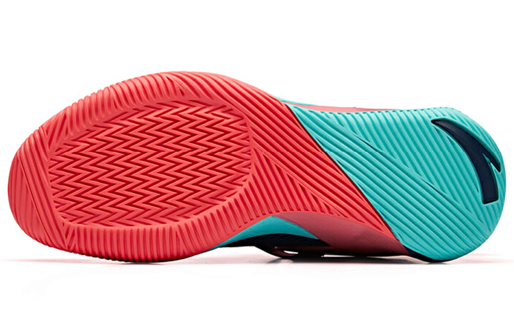 Anta Basketball Low 'Blue Red Green' 圖 5