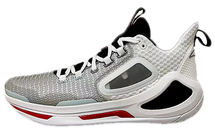 Anta Basketball Seires Sneakers 'Grey Black Red' 512210501-1