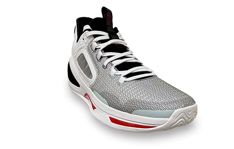 Lookbook Anta Basketball Seires Sneakers 'Grey Black Red' 512210501-1