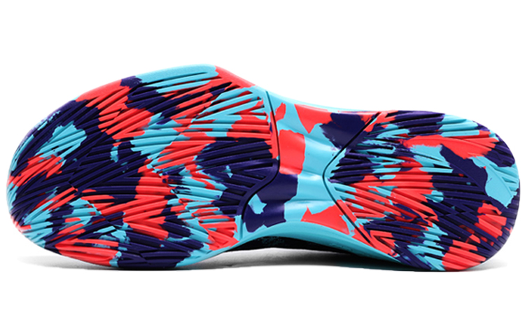 Anta Basketball Low 'Purple Blue Red' 圖 6