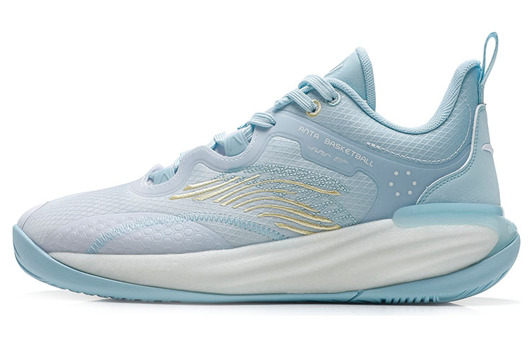 Buy アンタ バスケット ロー "白/青" 112221604Q-5