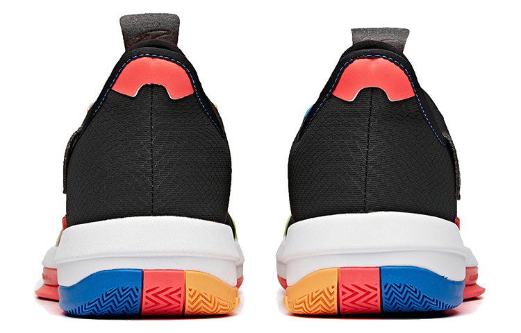 Shop Anta Basketball Low Retro 'Laser Black Blue White' 112011607-10