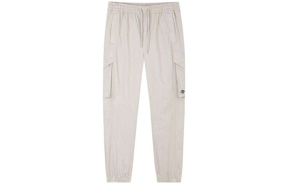Anta Basketball Mid-Waist Jogger Knit Pants Cold Gray 152331515-4