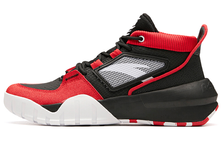 Anta Basketball Mid 'Black Red'