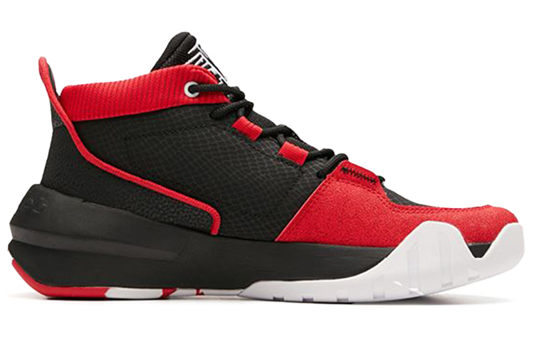 Anta Basketball Mid 'Black Red' 圖 2