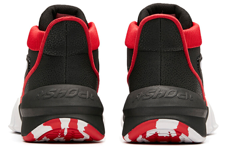 Anta Basketball Mid 'Black Red' 圖 5