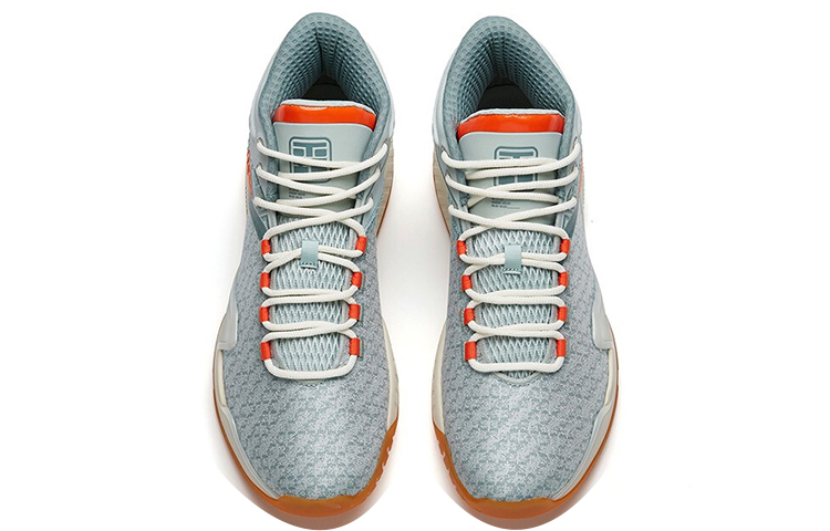 Lookbook Anta Basket Mid 'Retro Hijau Oranye' 112141614-4