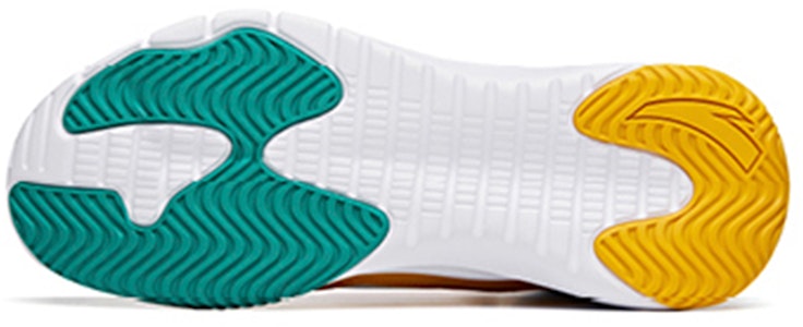 安踏篮球中帮“白黄绿”鞋 91731132-11 Details for 安踏篮球中帮“白黄绿”鞋 91731132-11