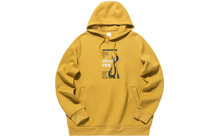 Anta Basketball Pullover Hoodie Yellow 152131712-3