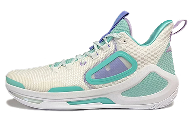 Anta Basketball Series 'White Green Purple' 512210501-3