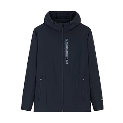 Anta Basketball Series Basic Black Zip Hoodie Jacket 152331612-3