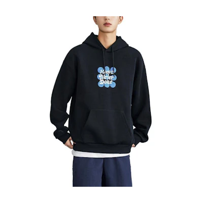 Anta Basketball Series Black Hoodie Unisex Casual Loose Fit 952411710-335726-3