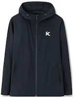 Anta Basketball Series Black Logo Zip-Up Hooded Jacket 152321605-3 Anta Basketball Series Black Logo Zip-Up Hooded Jacket 152321605-3