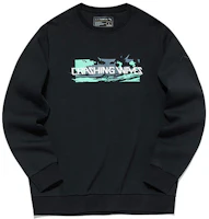 Anta Basketball Series Black Long-Sleeve Pullover Sweatshirt 152141750-3 Anta Basketball Series Black Long-Sleeve Pullover Sweatshirt 152141750-3