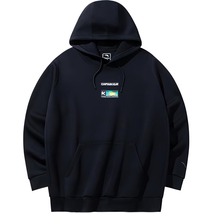 Anta Basketball Series Breathable Sports Sweatshirt - Basic Black 152431711-4