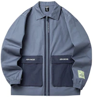 Anta Basketball Series Colorblock Loose Woven Sports Jacket Rabbit Gray Men 952221610-1 Anta Basketball Series Colorblock Loose Woven Sports Jacket Rabbit Gray Men 952221610-1