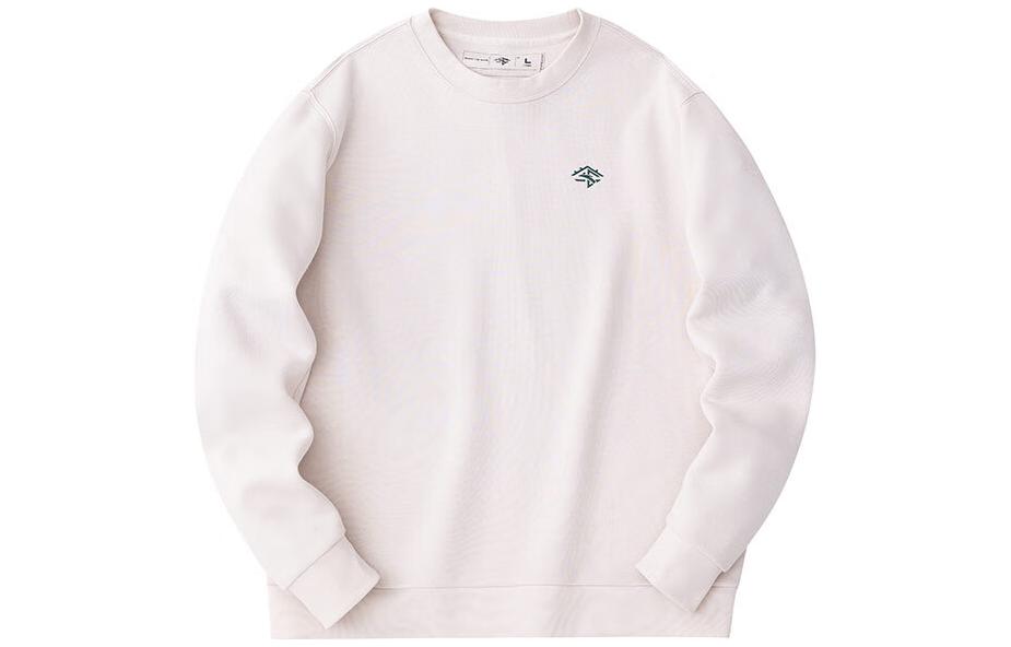 Anta Basketball Series Graphic Crewneck Sweatshirt Sand Grey 152411747-1