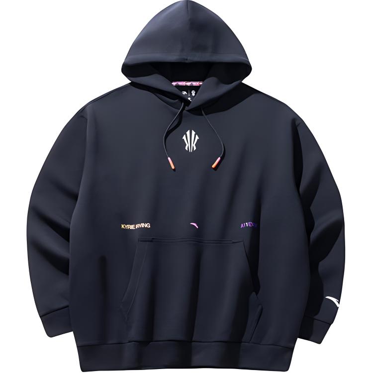 Anta Basketball Series Graphic Hoodie Unisex Basic Black 172431706-4