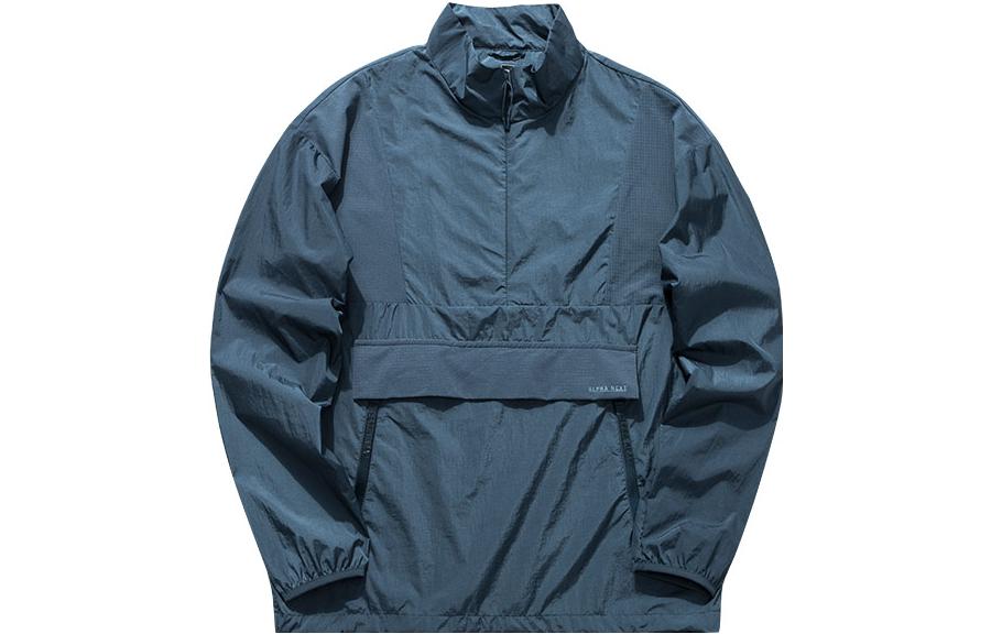 Anta Basketball Series Green Logo Embroidered Loose Fit Jacket 152031612-3