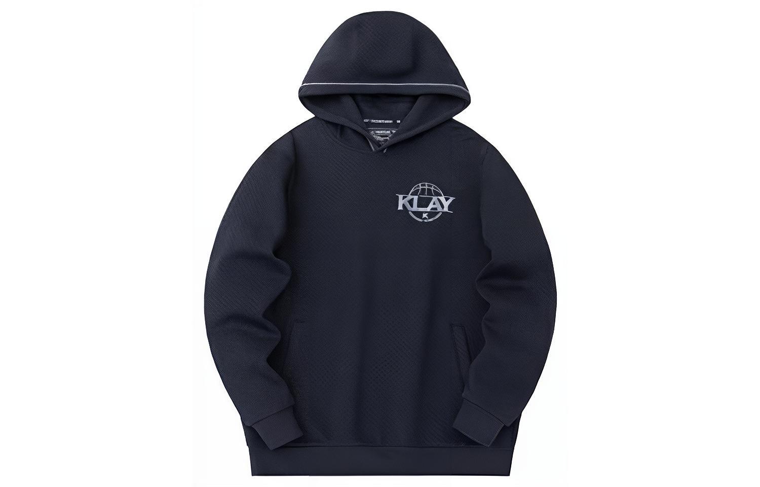 Anta Basketball Series Letter Hoodie Black 152331710-4