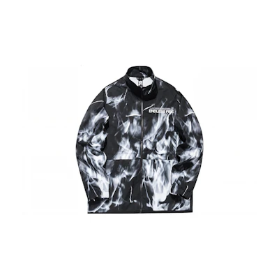 Anta Basketball Series Letter Print Zip-Up Jacket Basic Black 152131608-4