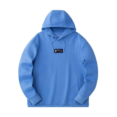 Anta Basketball Series Light Purple Blue Print Hoodie 152411734-5