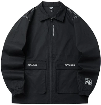 Anta Basketball Series Logo Print Woven Jacket Black 952221610-2 Buy Anta Basketball Series Logo Print Woven Jacket Black 952221610-2