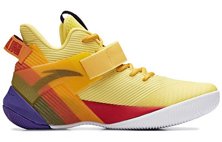 Order 安踏篮球低帮系列'黄红紫' 11931618-6