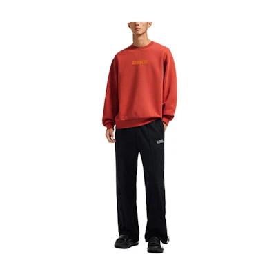 Anta Basketball Series Oversized Crewneck Sweatshirt Red-Unisex 972431702-4