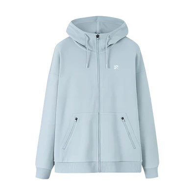 Anta Basketball Series Padded Zip Hoodie Jacket Crab Shell Green 152241720S-1