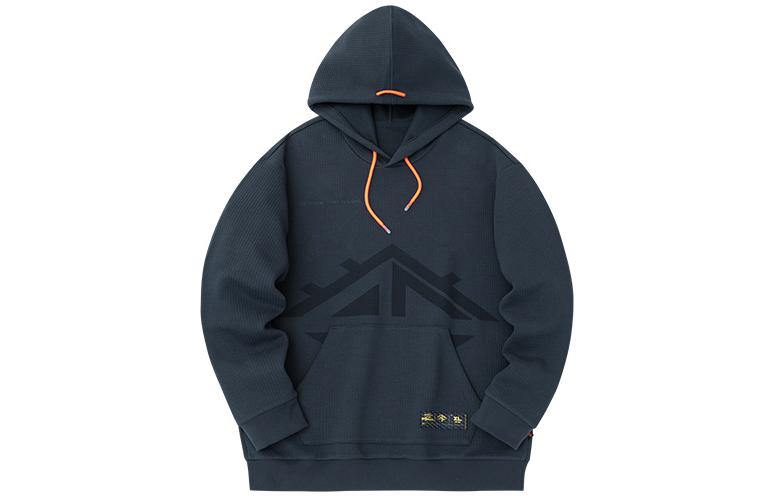 Anta Basketball Series Pullover Hoodie Crab Gray Color 152331729-4