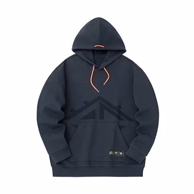Anta Basketball Series Pullover Hoodie Crab Gray Color 152331729-4