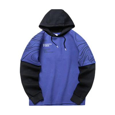 Anta Basketball Series Pullover Sweatshirt Colorblock Casual Style 152141733-2