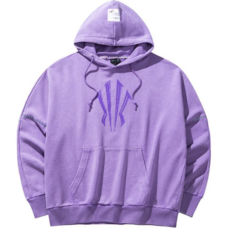Anta Basketball Series Relaxed Hoodie Jasmine Purple Unisex 172431705-4