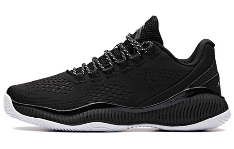 Anta Basketball Series Sneakers 'Black White Grey'