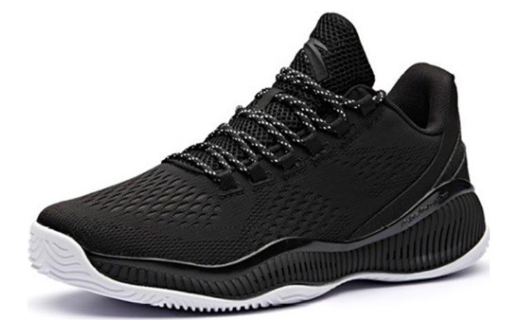 Anta Basketball Series Sneakers 'Black White Grey' 圖 2